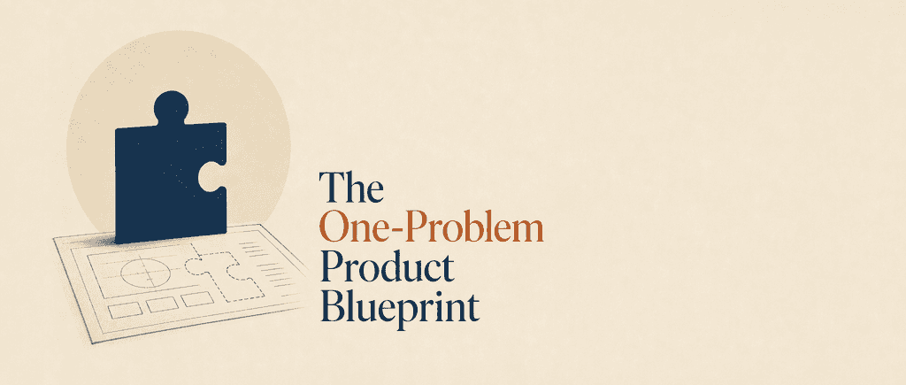 The One-Problem Product Blueprint