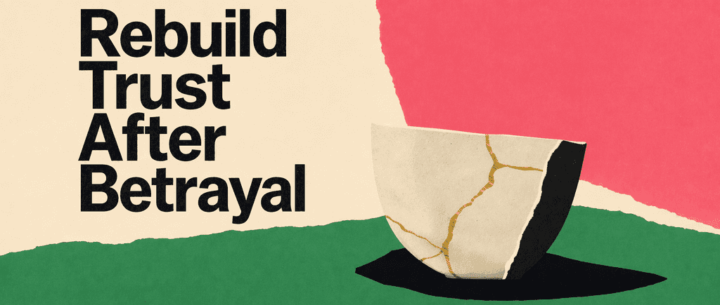 Rebuild Trust After Betrayal
