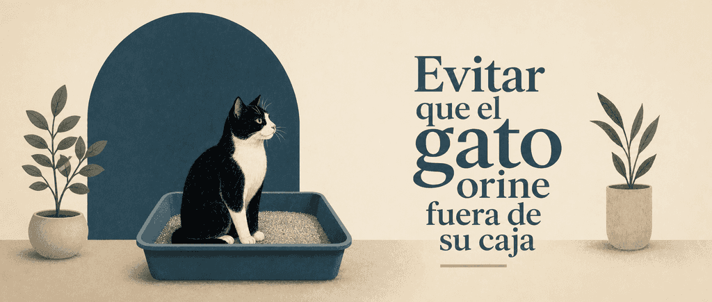 Evitar que el gato orine fuera de su caja