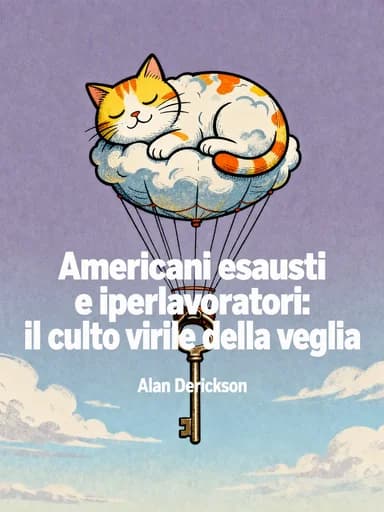 Pericolosamente assonnati: il superlavoro degli americani e il culto della virilità instancabile book cover