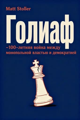 Голиаф: The 100-Year War Between Monopoly Power and Democracy book cover