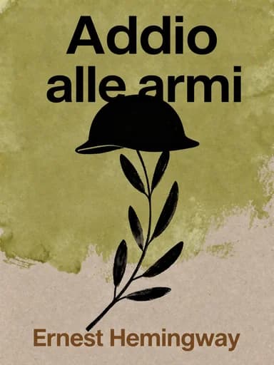 Addio alle armi book cover