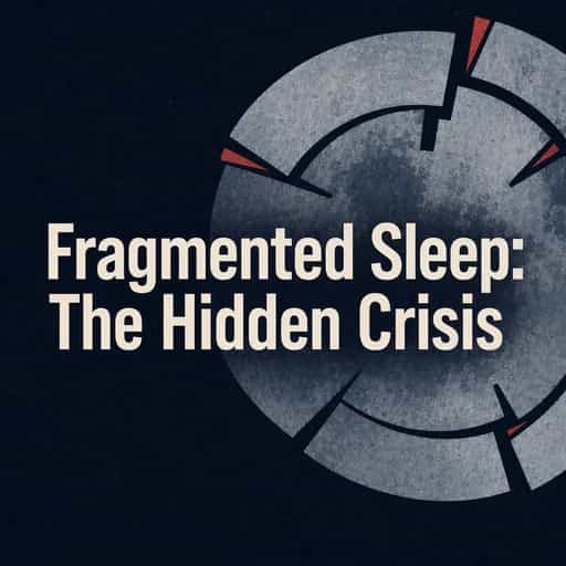 Capa do livro Fragmented Sleep: The Hidden Crisis Stealing Your Rest