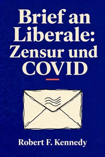 Brief an die Liberalen: Zensur und COVID: an Attack on Science and American Ideals book cover
