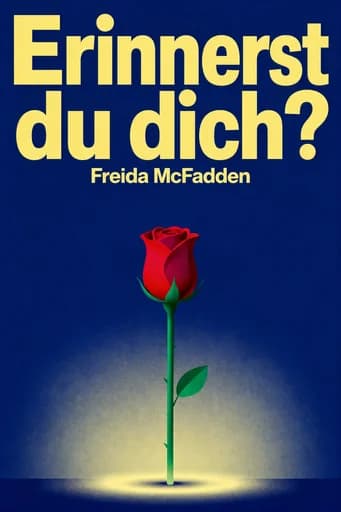 Erinnerst du dich?: A Gripping Psychological Thriller book cover