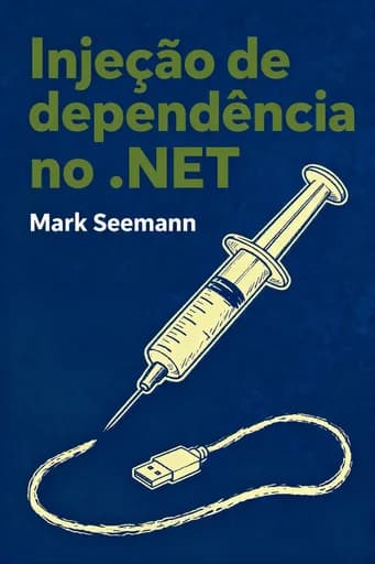 Injeção de Dependência em .NET book cover