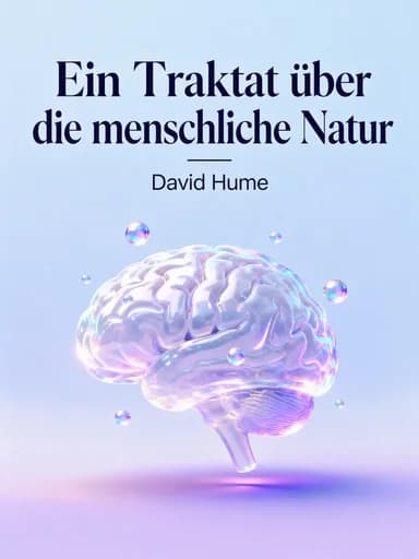 Ein Traktat über die menschliche Natur: Being an Attempt to Introduce the Experimental Method of Reasoning Into Moral Subjects book cover
