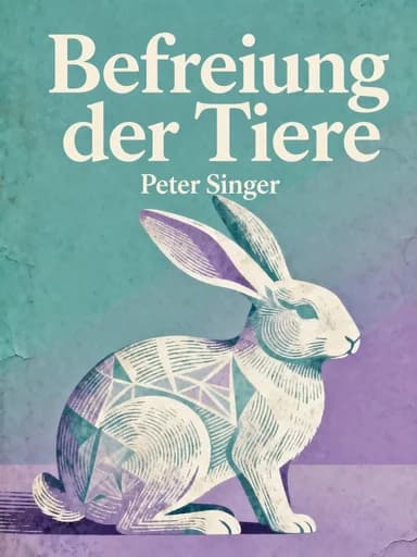 Animal Liberation. Die Befreiung der Tiere book cover