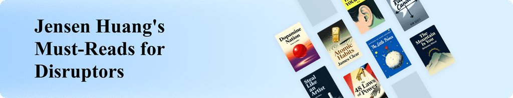 Jensen Huang's Must-Reads for Disruptors