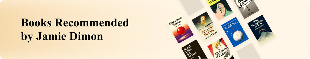 Books Recommended by Jamie Dimon