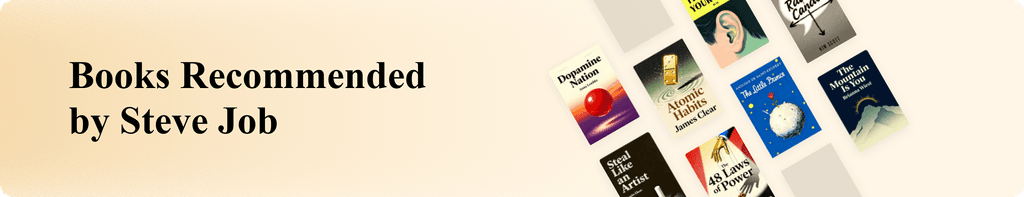 Books Recommended by Steve Job