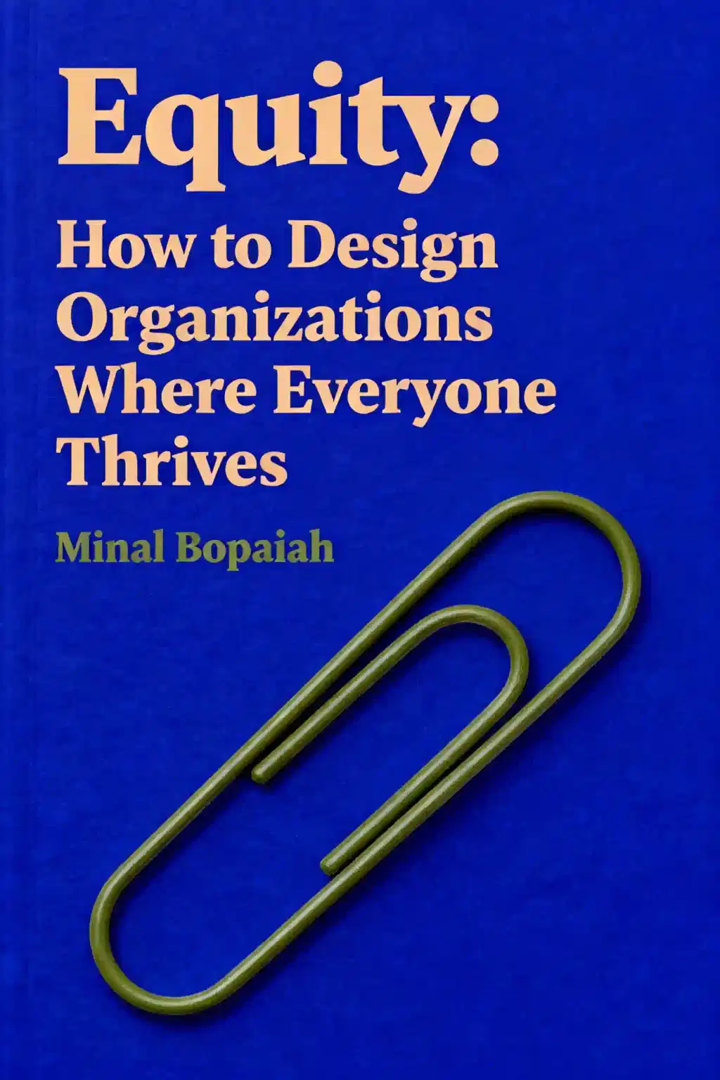 Equity: How to Design Organizations Where Everyone Thrives book cover