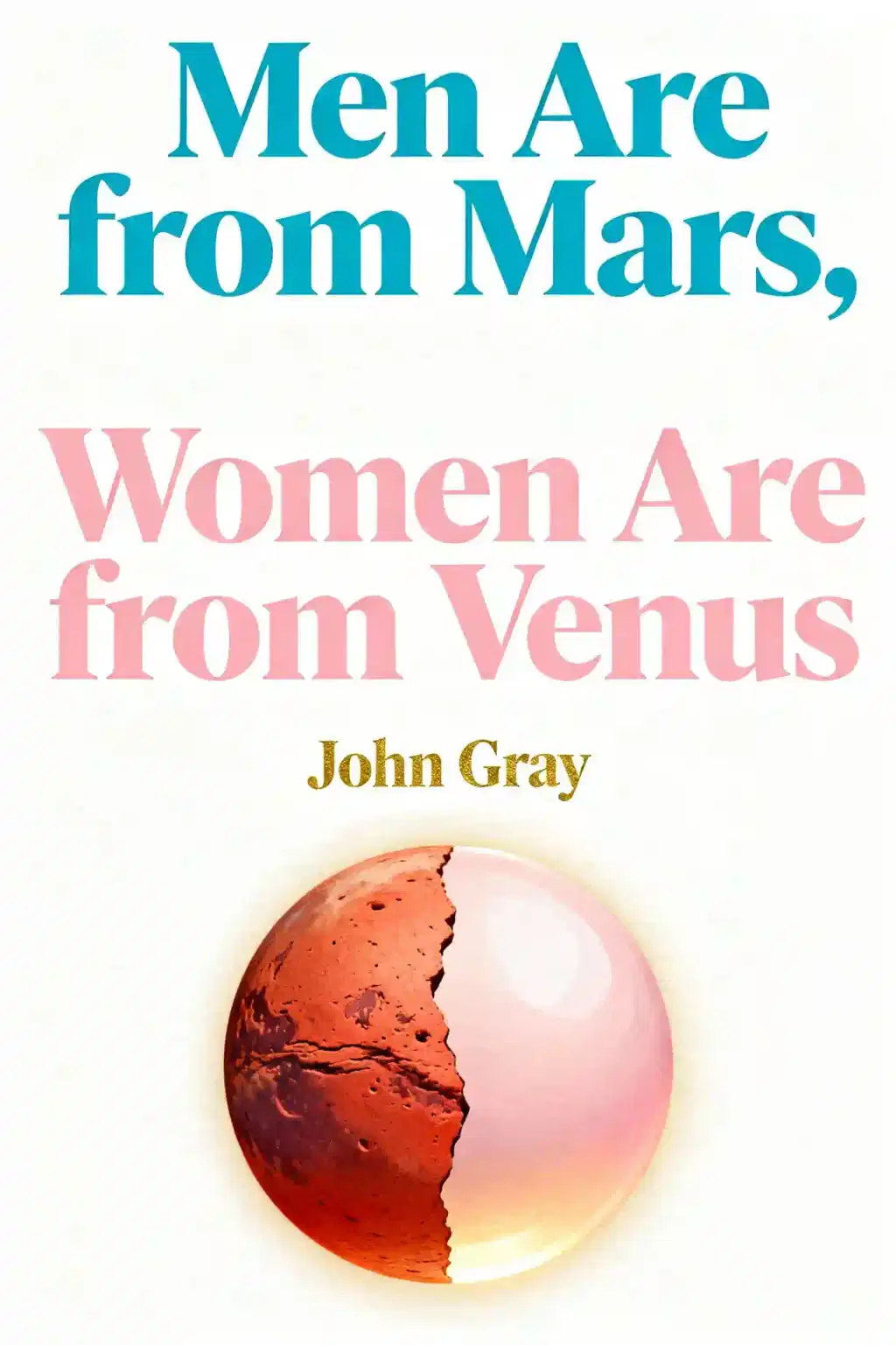 Men Are from Mars, Women Are from Venus book cover