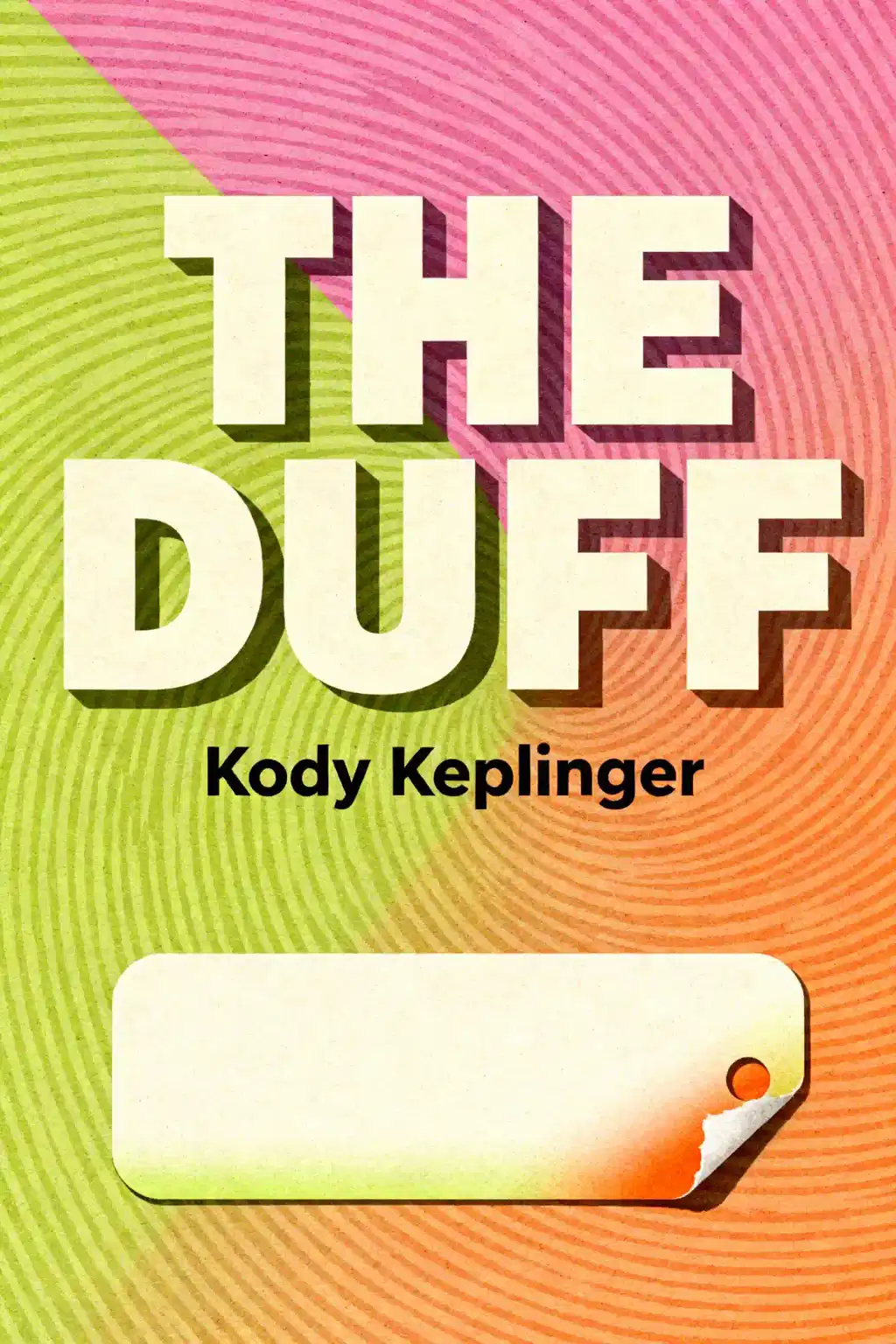 The DUFF book cover