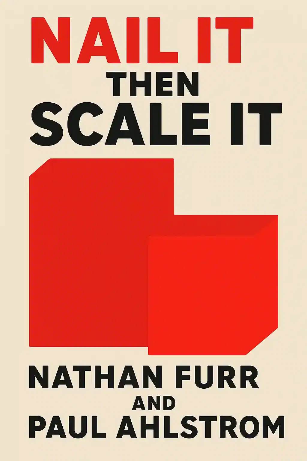 Nail It then Scale It book cover