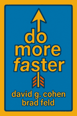 Do More Faster
