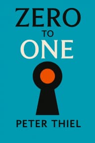 Zero to One cover